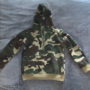 Camouflage hoodie